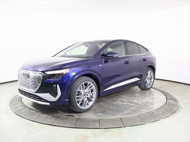 new 2025 Audi Q4 e-tron Sportback car, priced at $67,660