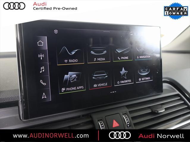 used 2022 Audi Q5 car, priced at $34,900