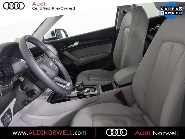 used 2022 Audi Q5 car, priced at $34,900