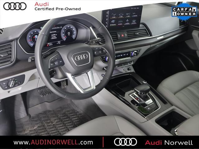 used 2022 Audi Q5 car, priced at $34,900