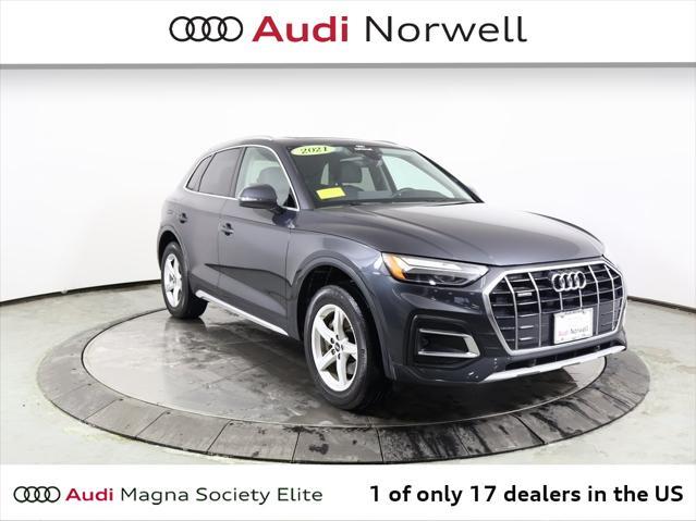 used 2021 Audi Q5 car, priced at $31,990