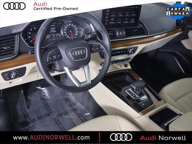 used 2021 Audi Q5 car, priced at $28,990