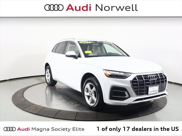 used 2021 Audi Q5 car, priced at $29,500