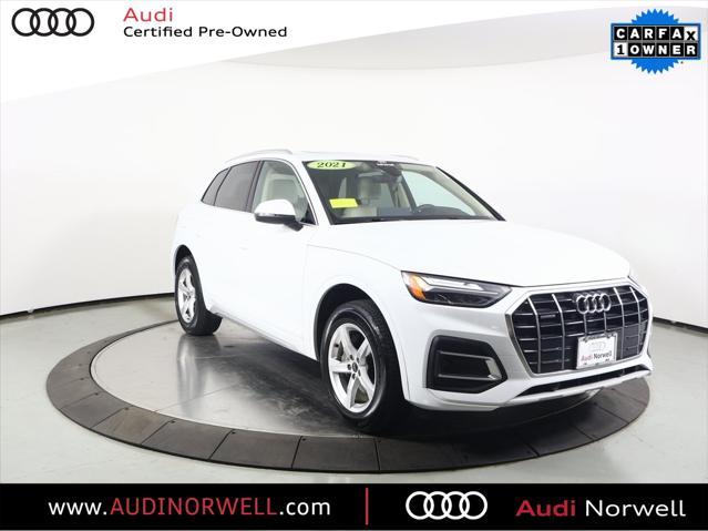 used 2021 Audi Q5 car, priced at $28,990