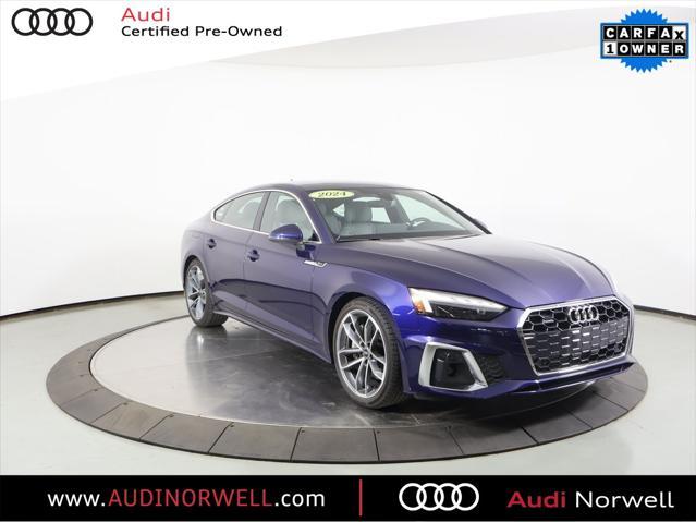 used 2024 Audi A5 Sportback car, priced at $49,500