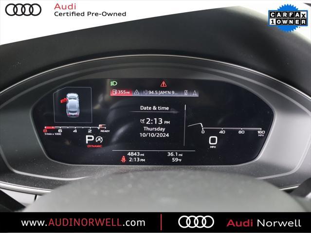 used 2024 Audi A5 Sportback car, priced at $48,500