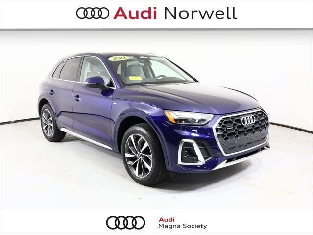 used 2022 Audi Q5 car, priced at $36,500