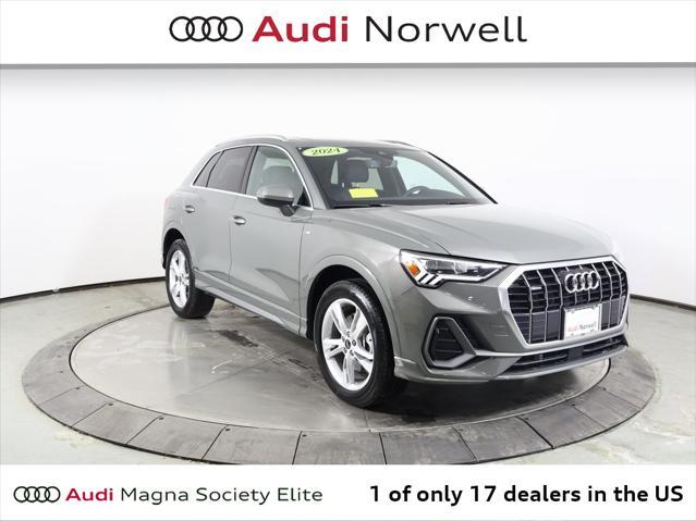 used 2024 Audi Q3 car, priced at $37,990