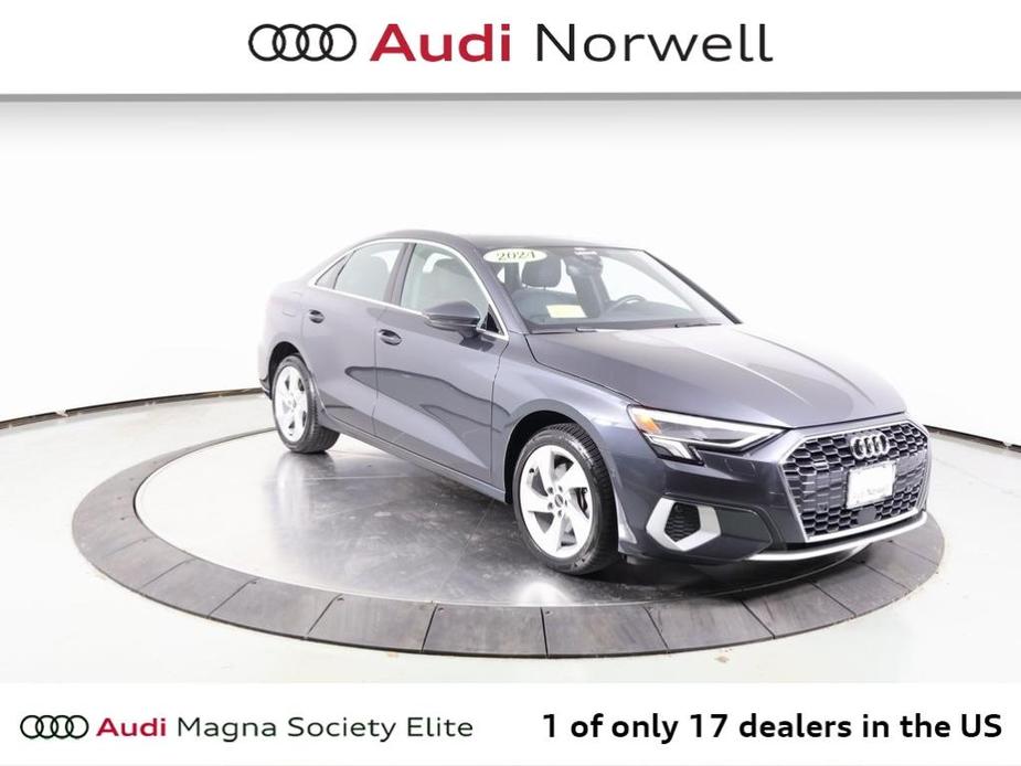 used 2024 Audi A3 car, priced at $39,500