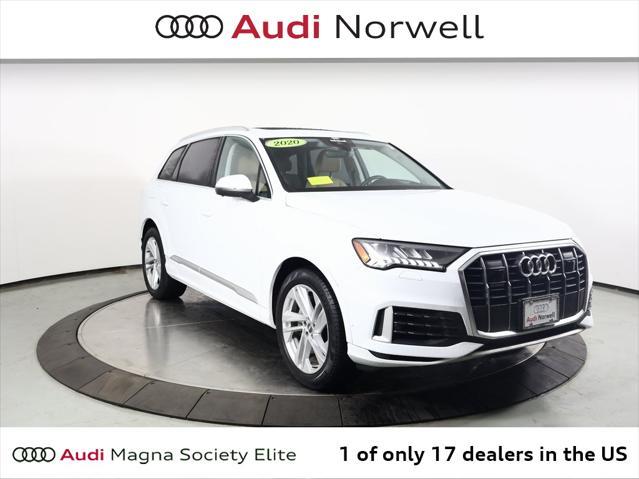 used 2020 Audi Q7 car, priced at $31,900