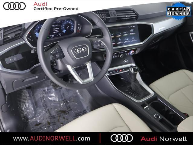 used 2024 Audi Q3 car, priced at $36,990