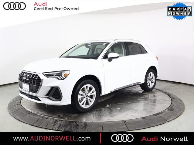 used 2024 Audi Q3 car, priced at $36,990