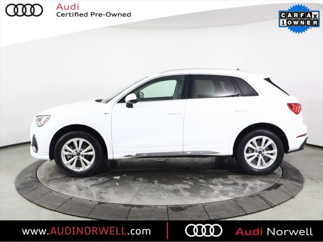 used 2024 Audi Q3 car, priced at $36,990