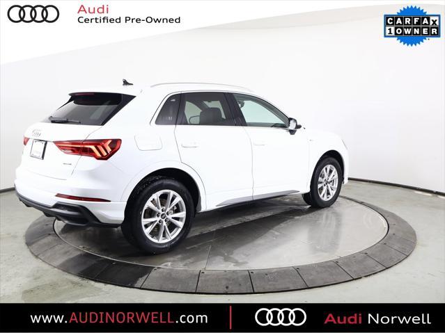 used 2024 Audi Q3 car, priced at $36,990