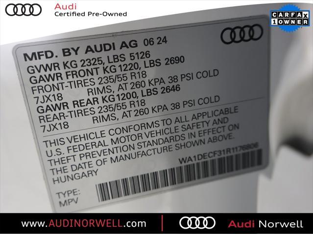 used 2024 Audi Q3 car, priced at $36,990