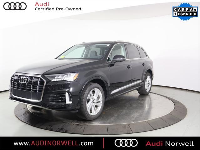 used 2024 Audi Q7 car, priced at $57,900