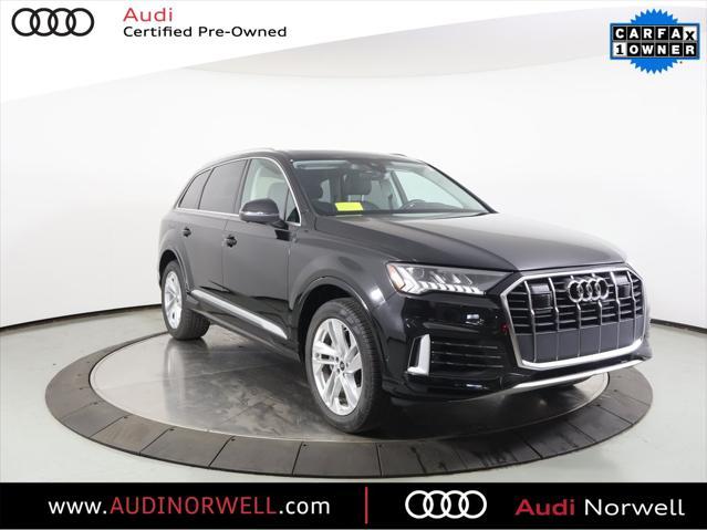 used 2024 Audi Q7 car, priced at $57,900