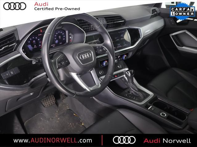 used 2023 Audi Q3 car, priced at $29,200