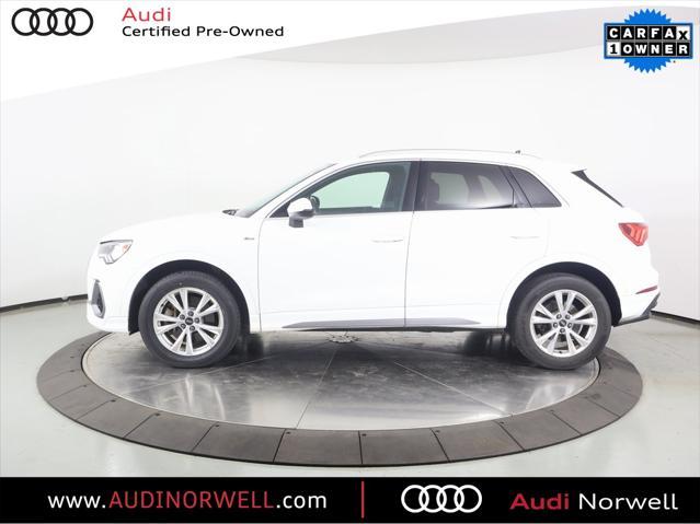 used 2023 Audi Q3 car, priced at $29,200