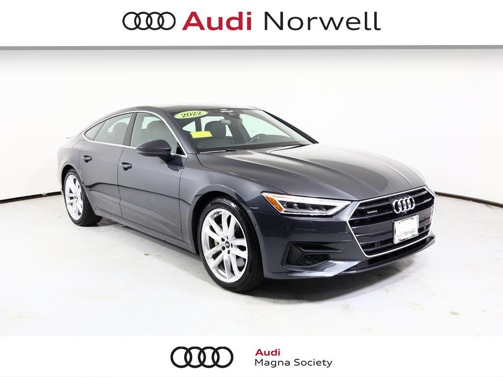 used 2022 Audi A7 car, priced at $48,490
