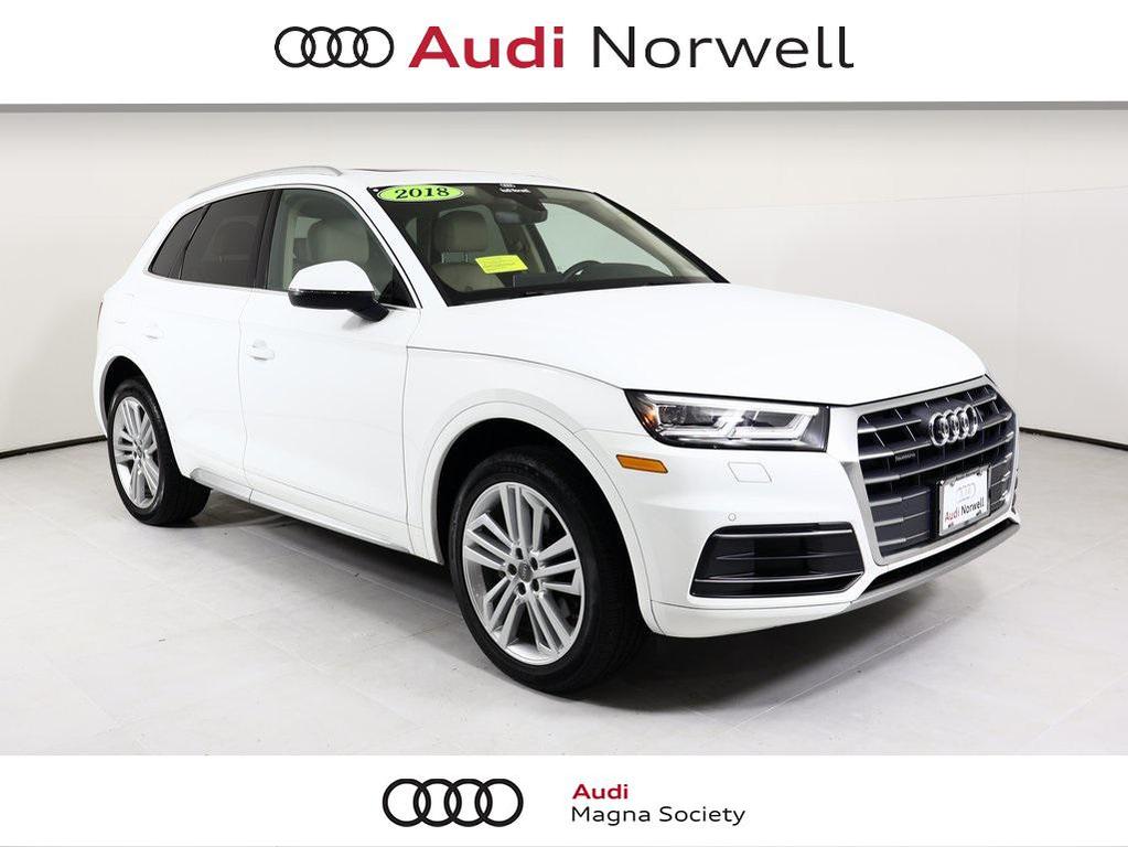 used 2018 Audi Q5 car, priced at $23,500