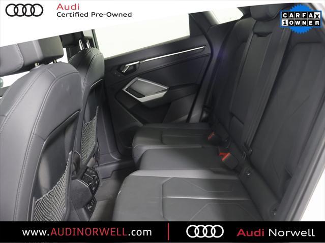 used 2023 Audi Q3 car, priced at $29,700