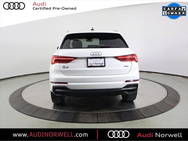 used 2023 Audi Q3 car, priced at $29,700