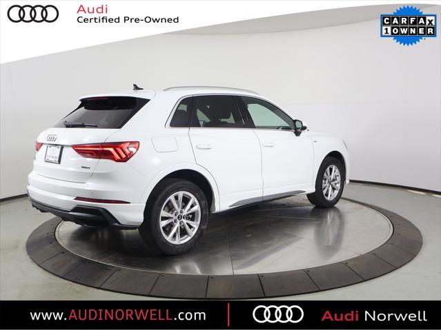 used 2023 Audi Q3 car, priced at $29,700