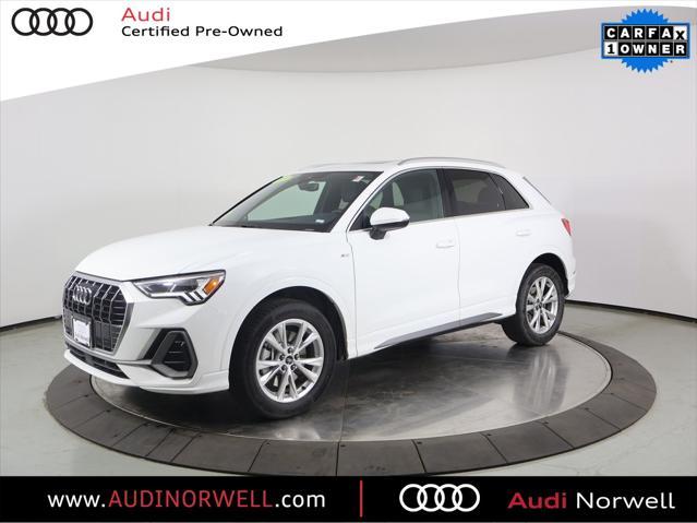 used 2023 Audi Q3 car, priced at $29,700