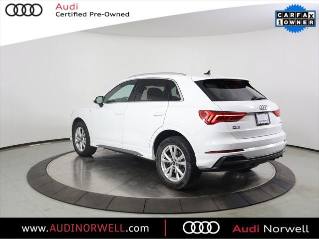 used 2023 Audi Q3 car, priced at $29,700