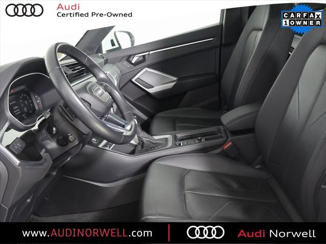 used 2023 Audi Q3 car, priced at $29,700