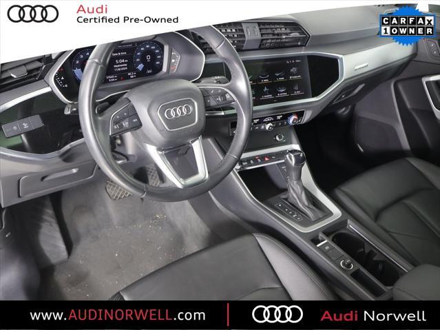 used 2023 Audi Q3 car, priced at $29,700