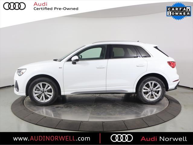 used 2023 Audi Q3 car, priced at $29,700