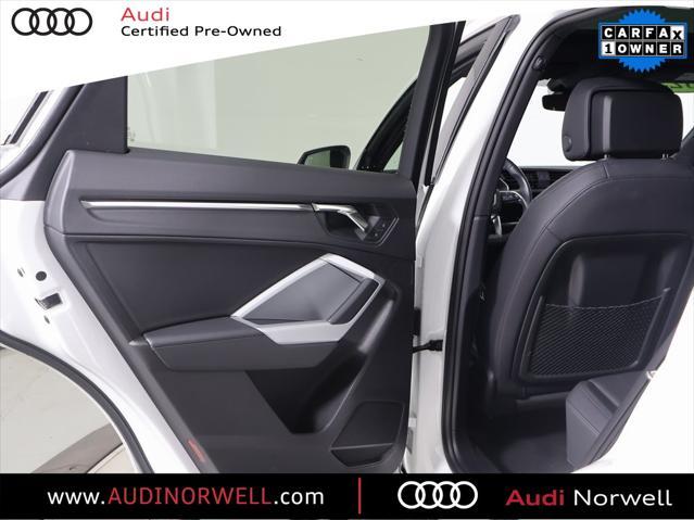 used 2023 Audi Q3 car, priced at $29,700