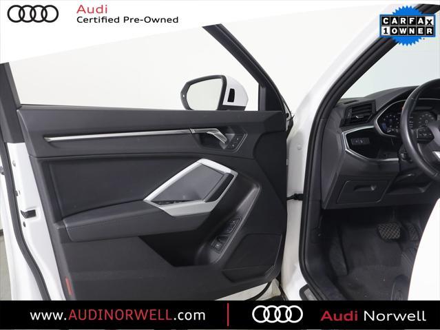 used 2023 Audi Q3 car, priced at $29,700