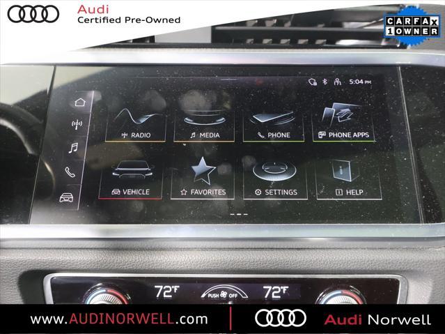 used 2023 Audi Q3 car, priced at $29,700