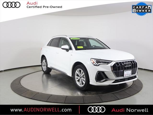 used 2023 Audi Q3 car, priced at $29,700