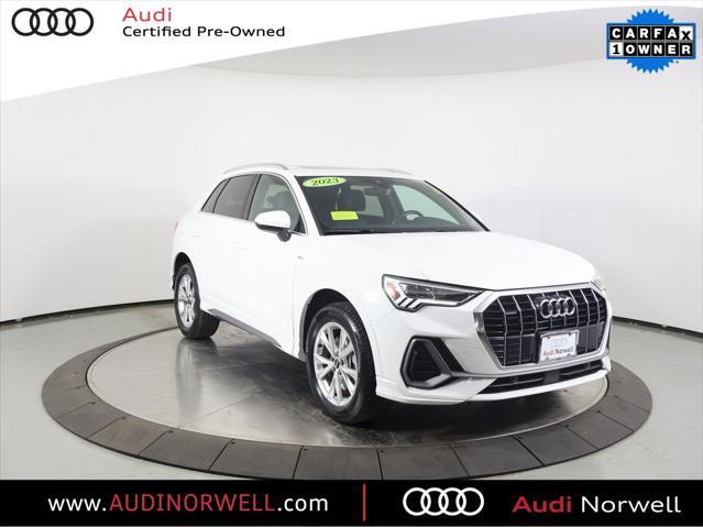 used 2023 Audi Q3 car, priced at $28,900