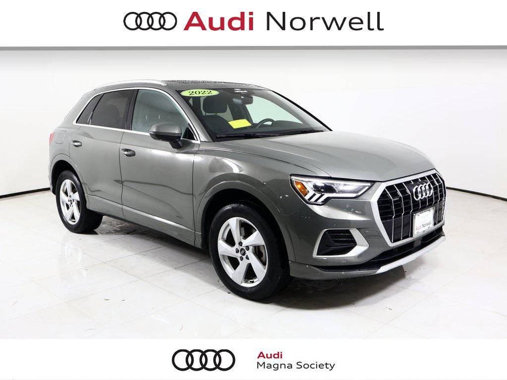 used 2022 Audi Q3 car, priced at $28,490
