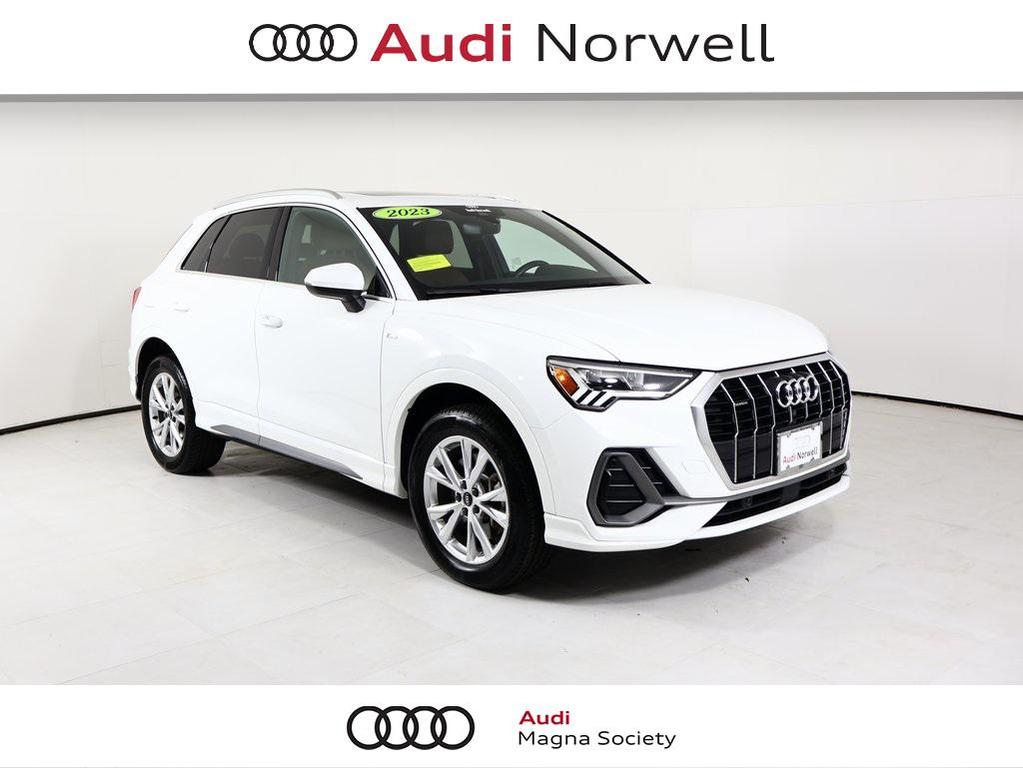 used 2023 Audi Q3 car, priced at $30,490