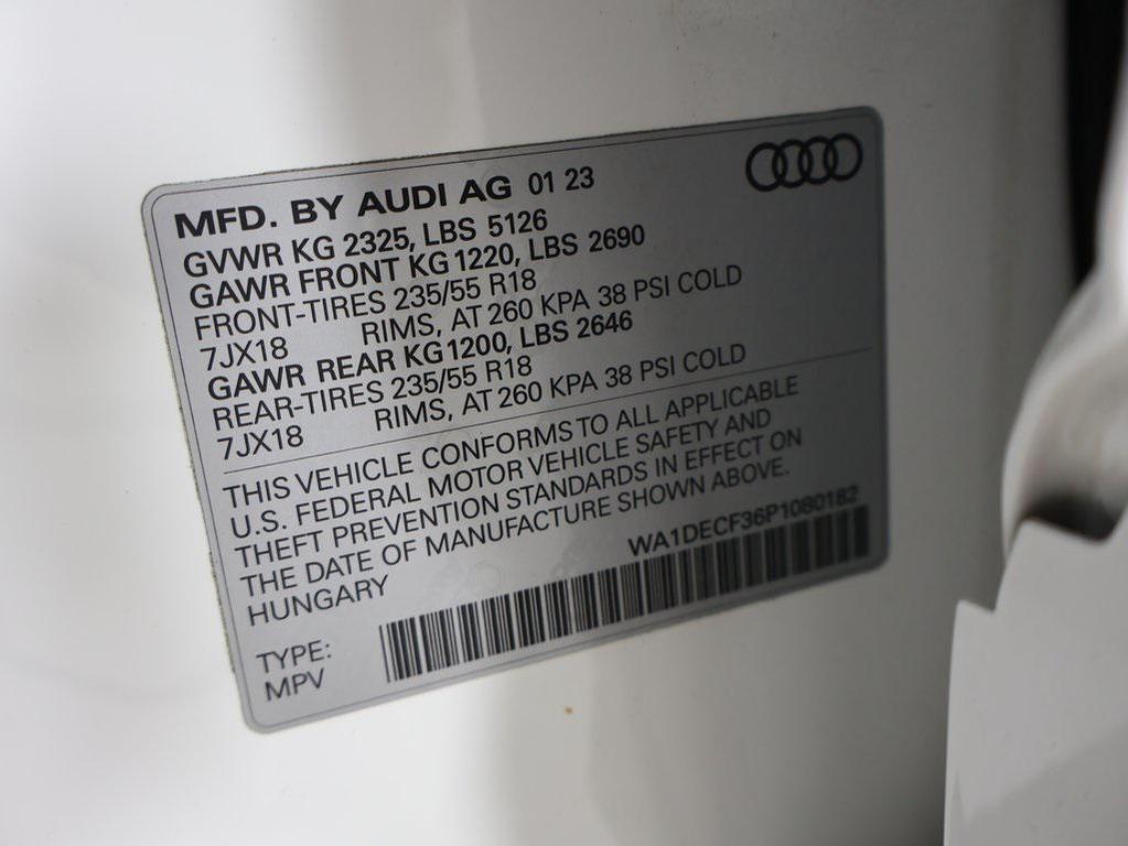 used 2023 Audi Q3 car, priced at $30,490