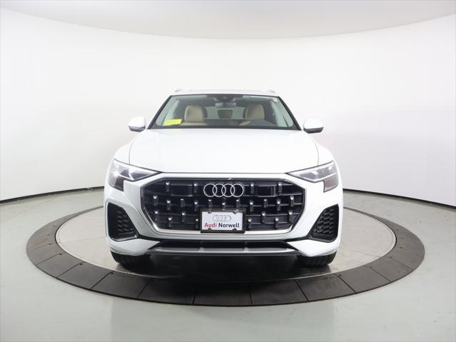 new 2025 Audi Q8 car, priced at $78,255