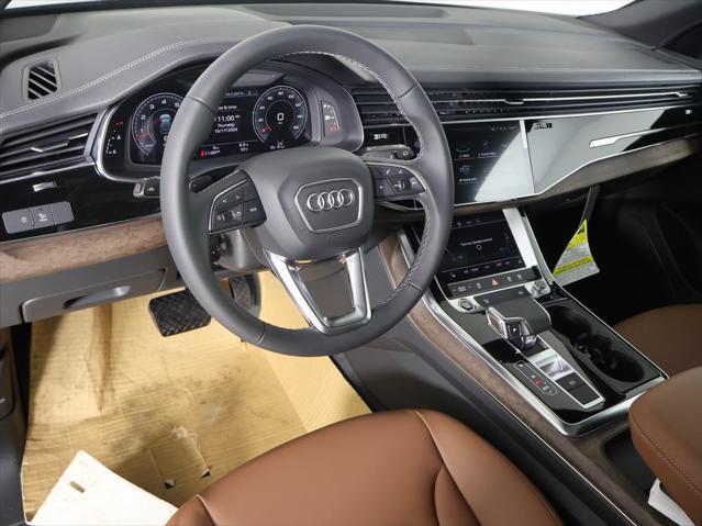 new 2025 Audi Q8 car, priced at $77,895