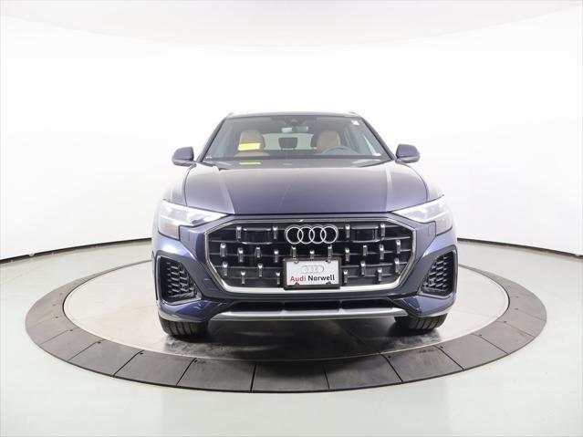 new 2025 Audi Q8 car, priced at $77,895