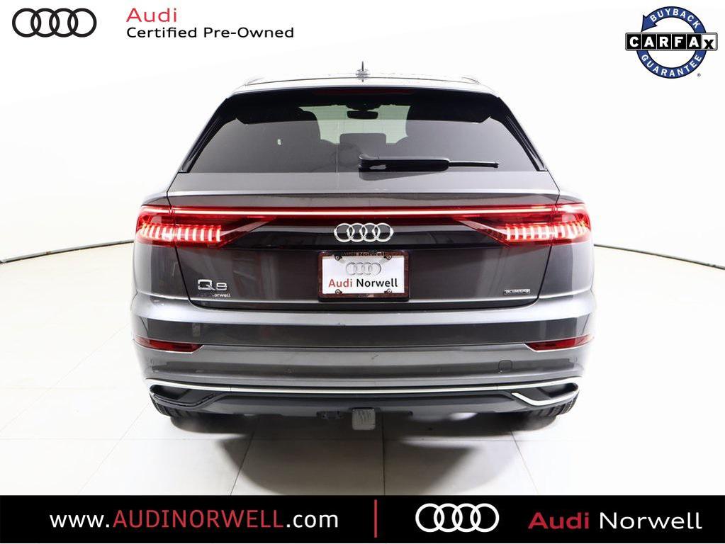 used 2021 Audi Q8 car, priced at $44,990