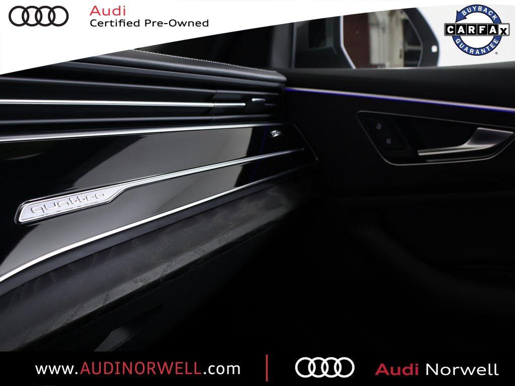 used 2021 Audi Q8 car, priced at $44,990