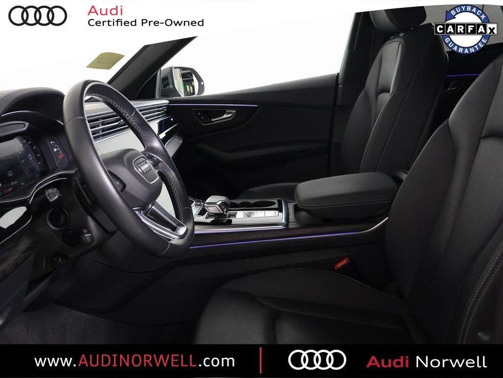 used 2021 Audi Q8 car, priced at $44,990