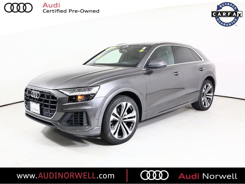used 2021 Audi Q8 car, priced at $44,990