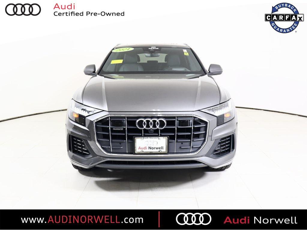 used 2021 Audi Q8 car, priced at $44,990