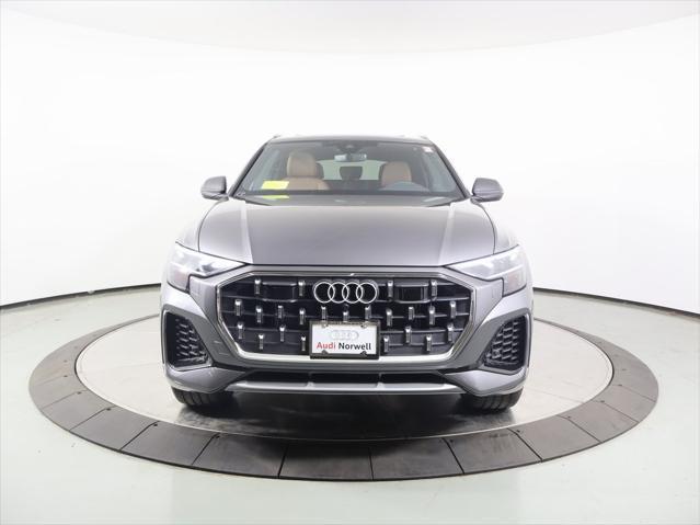 new 2025 Audi Q8 car, priced at $78,995